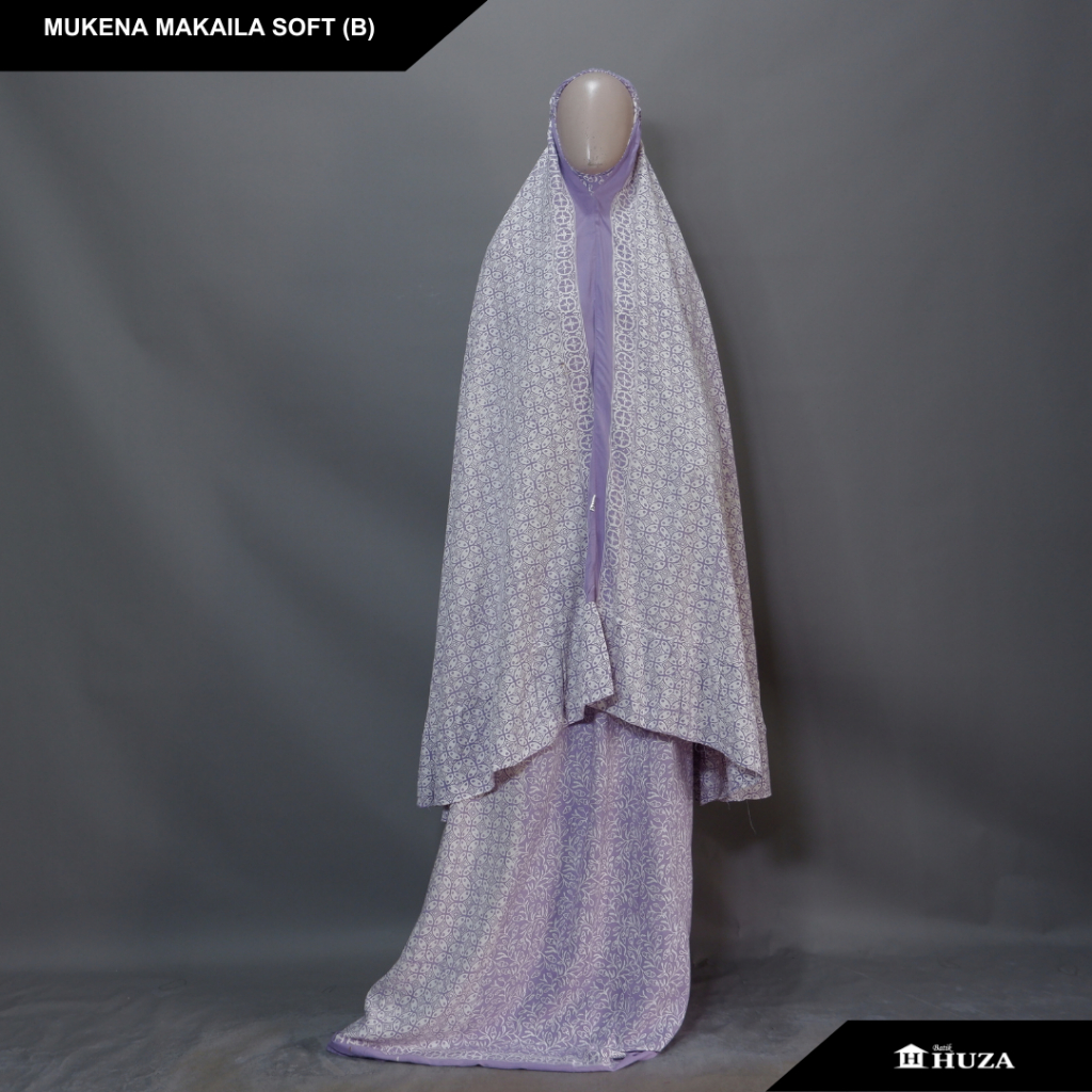 Batik Huza Mukena Dewasa Batik Mukena Makaila Soft (B)