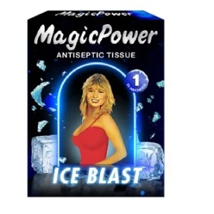 Tisu Magic Power Ice Blast 6s Tisu tisu magic power biru