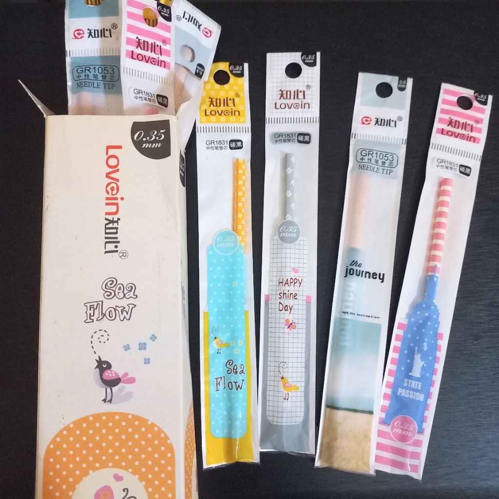 Refill Pulpen Gel Lovein ISI 10