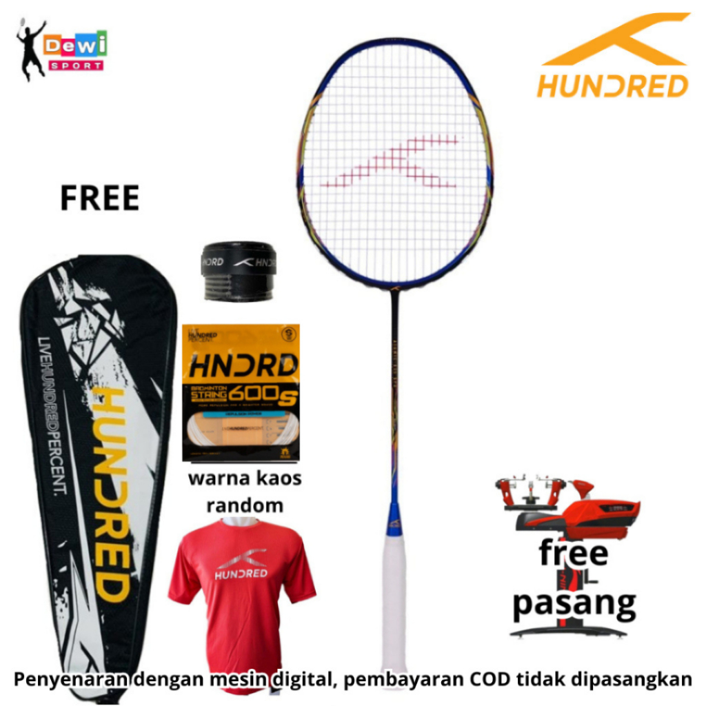 Raket Badminton HUNDRED ATOMIC X35 SPD