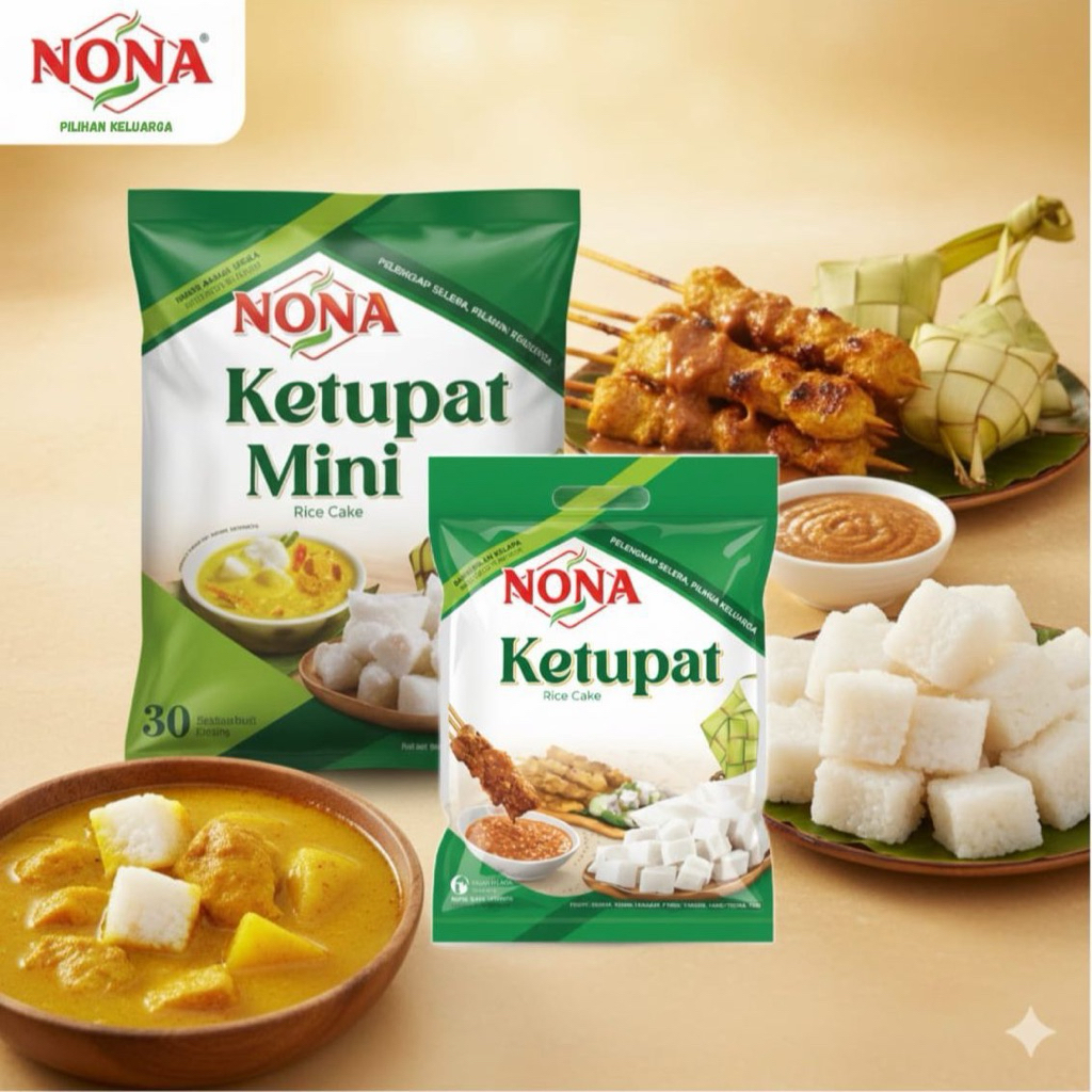 PROMO Ketupat instan Mini nona isi 30