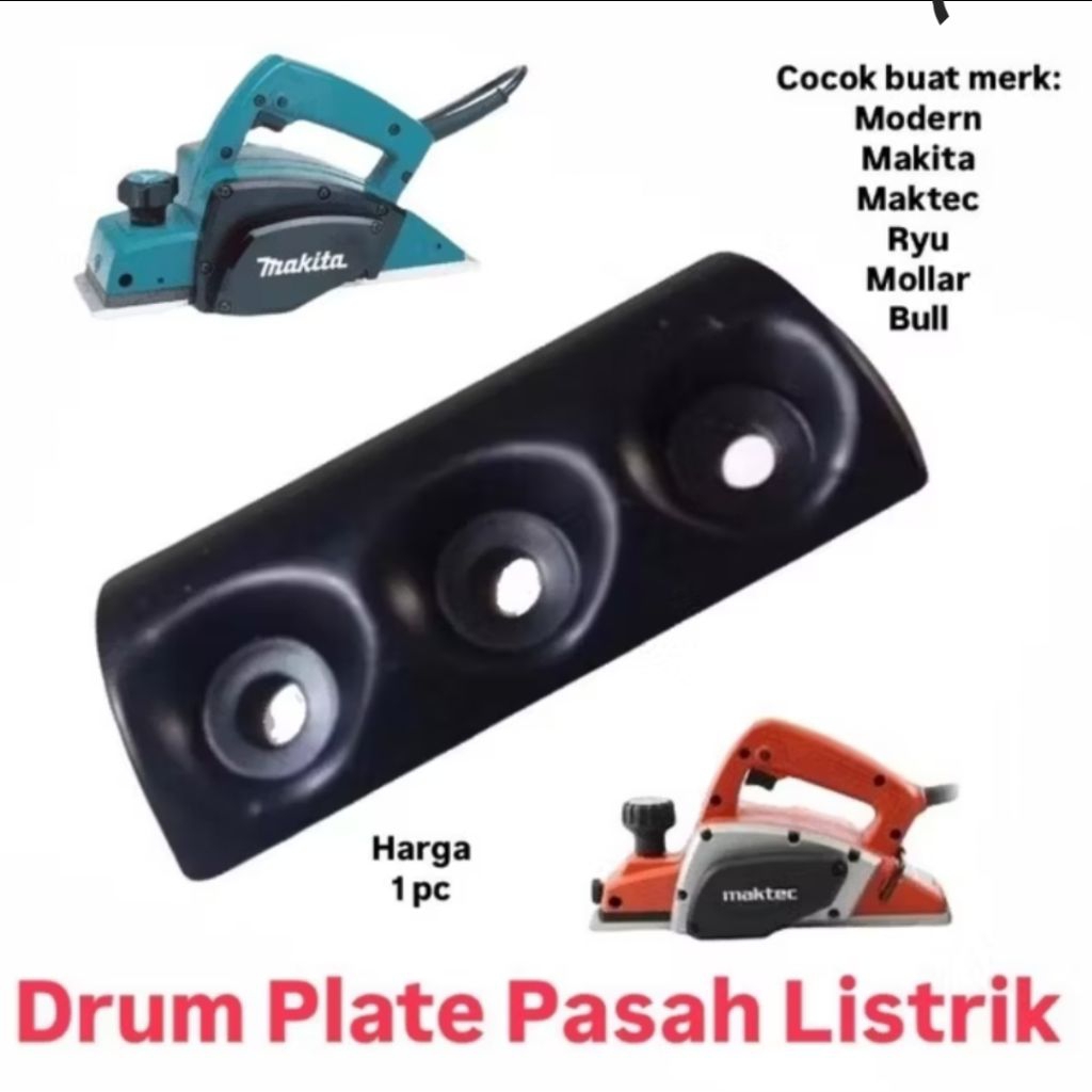 Drum Plate penjepit mata pisau planer, ketam,sugu, pasah Bull original