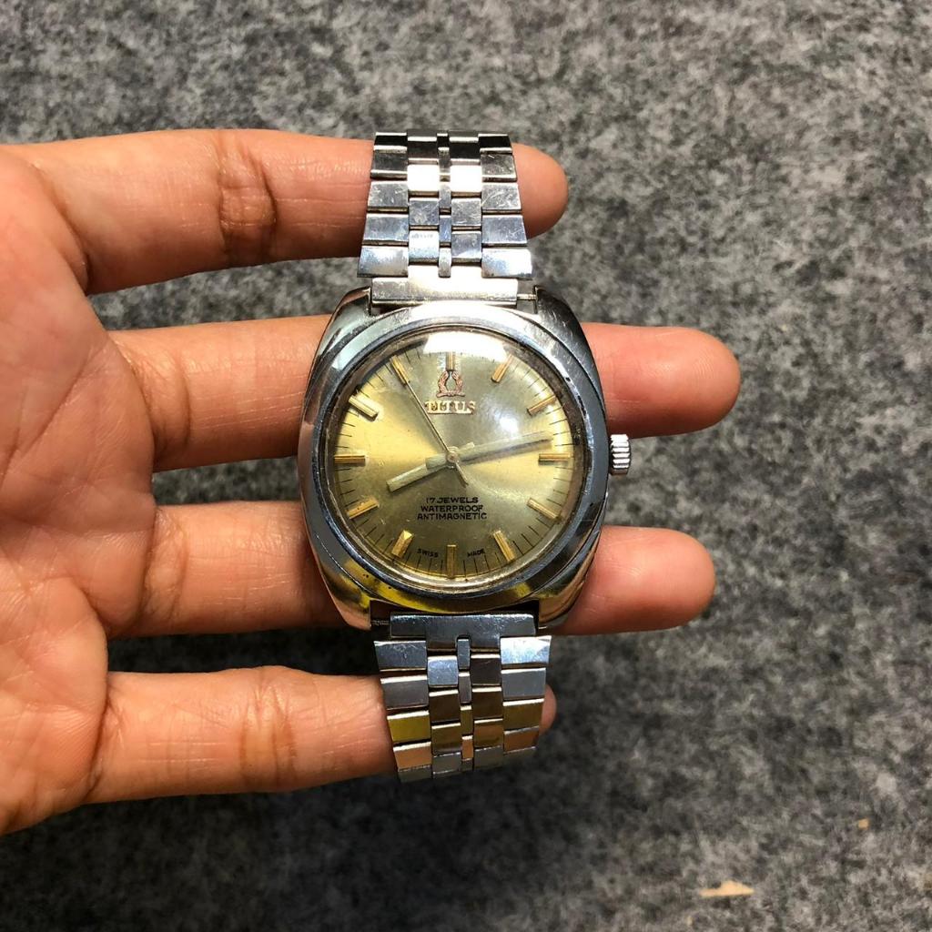Jam tangan titus manual second original vintage