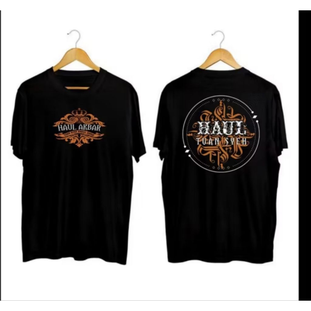 Kaos Viral Haul Akbar Haul Tuan Syekh Tshirt Distro Viral Nyaman Dipakai