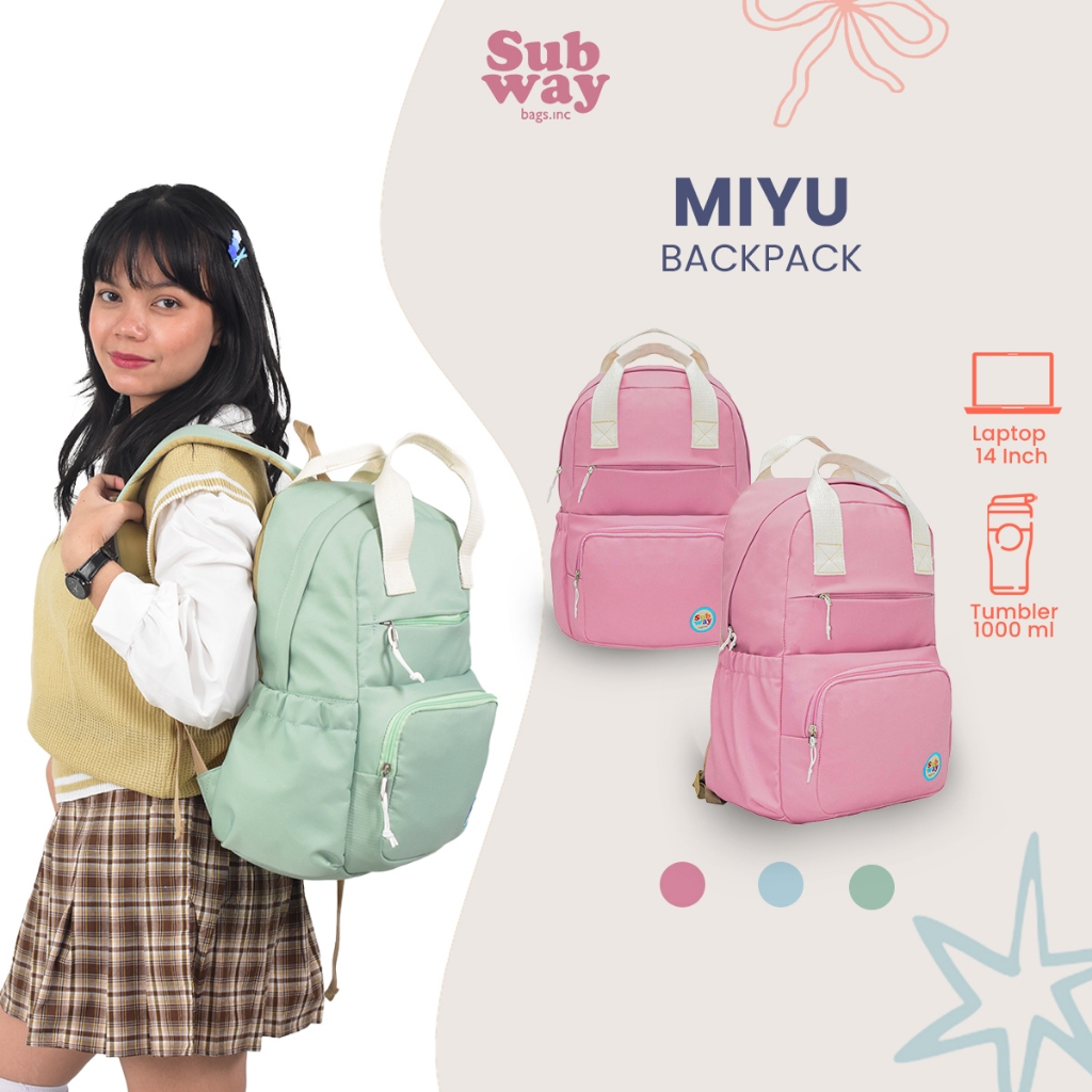 Subway - Tas Ransel Wanita - Miyu Backpack 22695