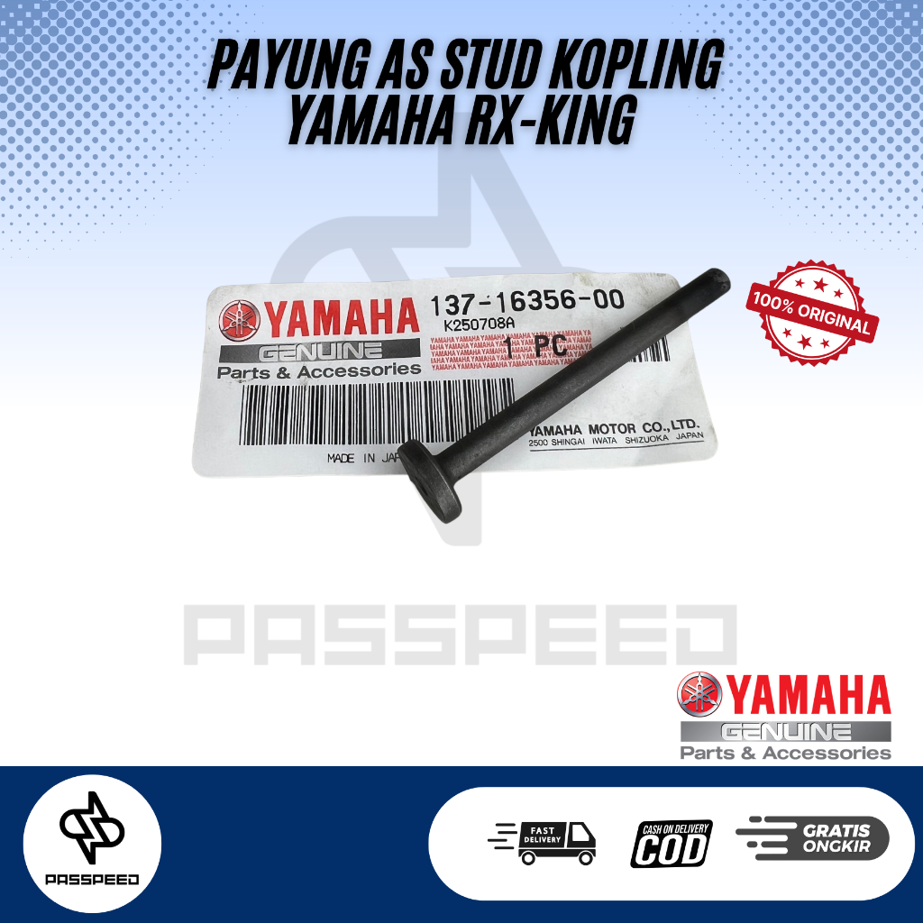 PAYUNG AS STUD KOPLING RX KING RXK ORIGINAL YAMAHA 137-16356-00 3KA-E6356-00