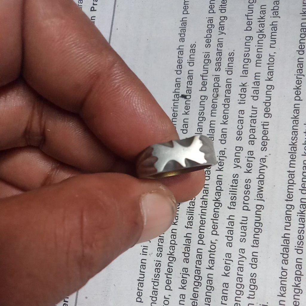 cincin monel kotak ring 8