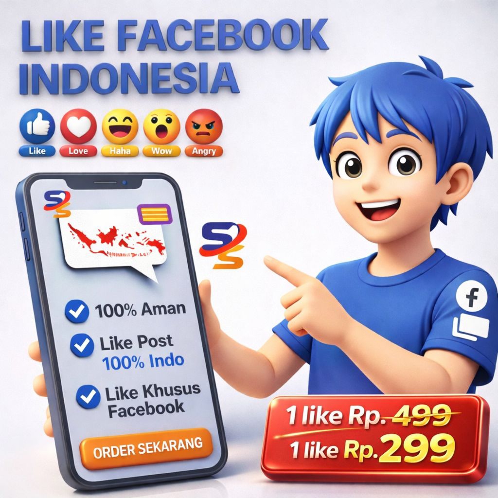 Like Facebook Indonesia Real