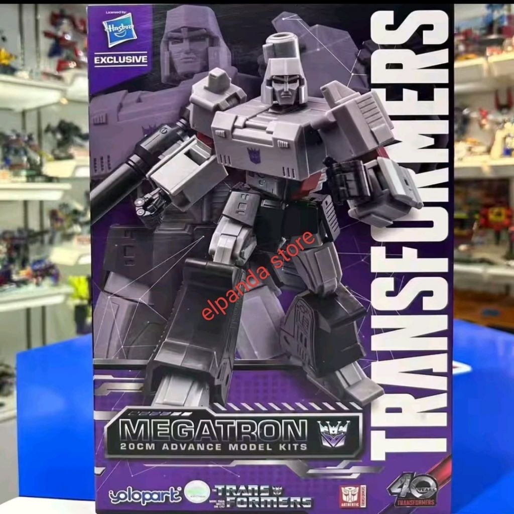 Yolopark Transformerss Robot Megatron Movie Anime Figure