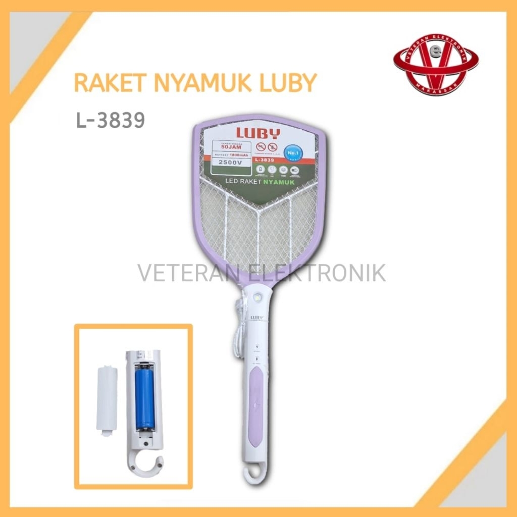 Raket Nyamuk LUBY L-3839