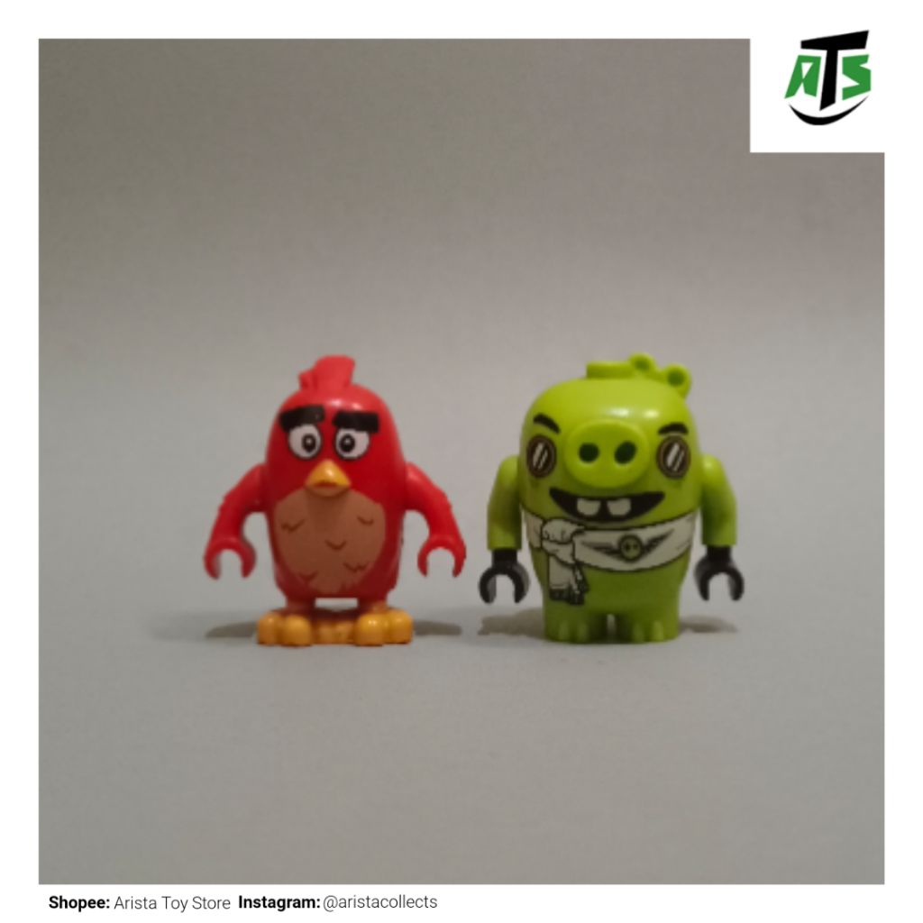 LEGO Angry Birds Minifigure - RED & PILOT PIG