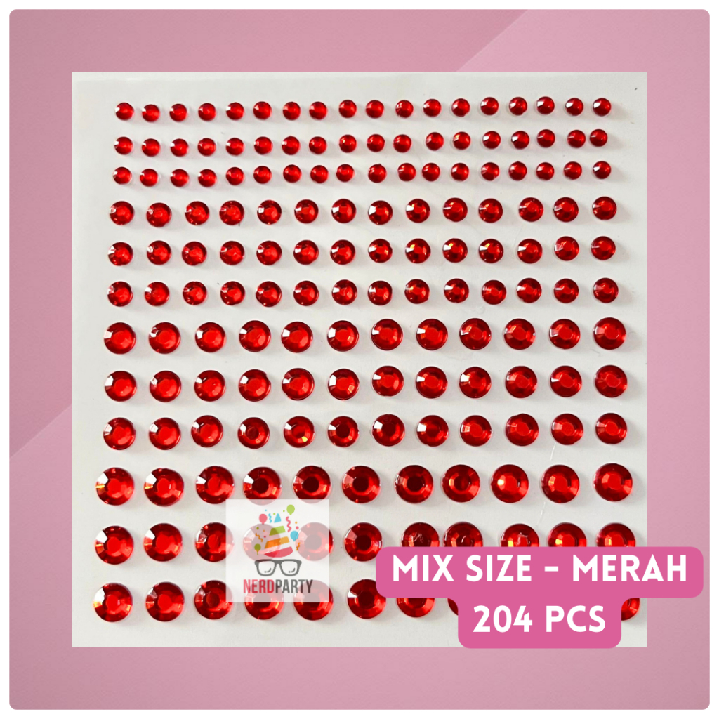 Sticker Manik Tempel Mix Size/Deco Tempel