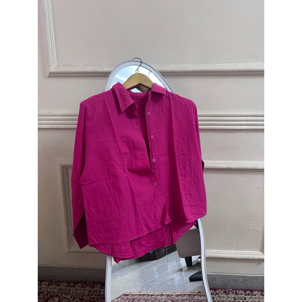 kemeja pink fanta