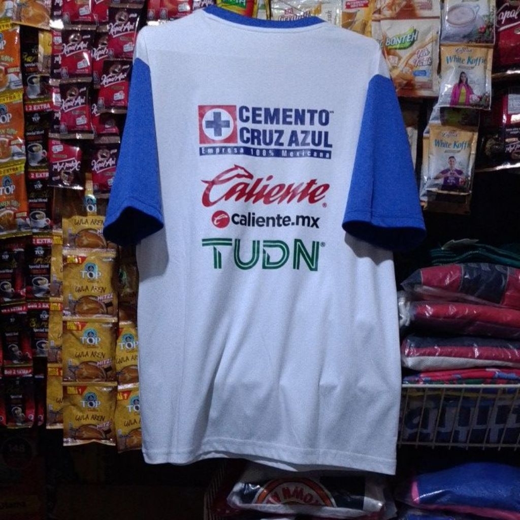 Jersey perayaan juara Deportivo Cruz Azul1
