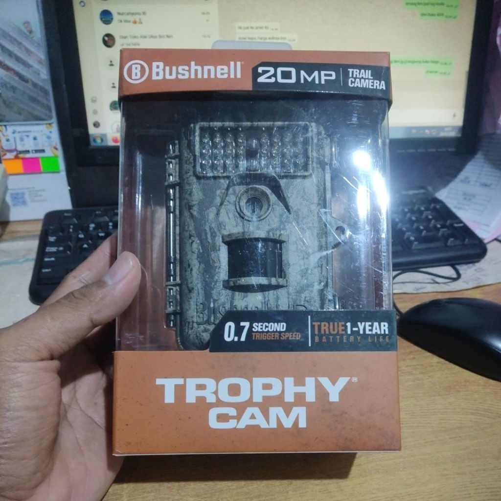 BUSHNELL CAMERA TRAP TROPHY CAM 20MP TRAIL CAMERA HD BUSHNELL 119717CW