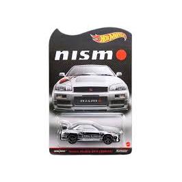 Hot Wheels RLC Nissan Skyline GT-R R34 BNR34 SILVER CHROME NISMO