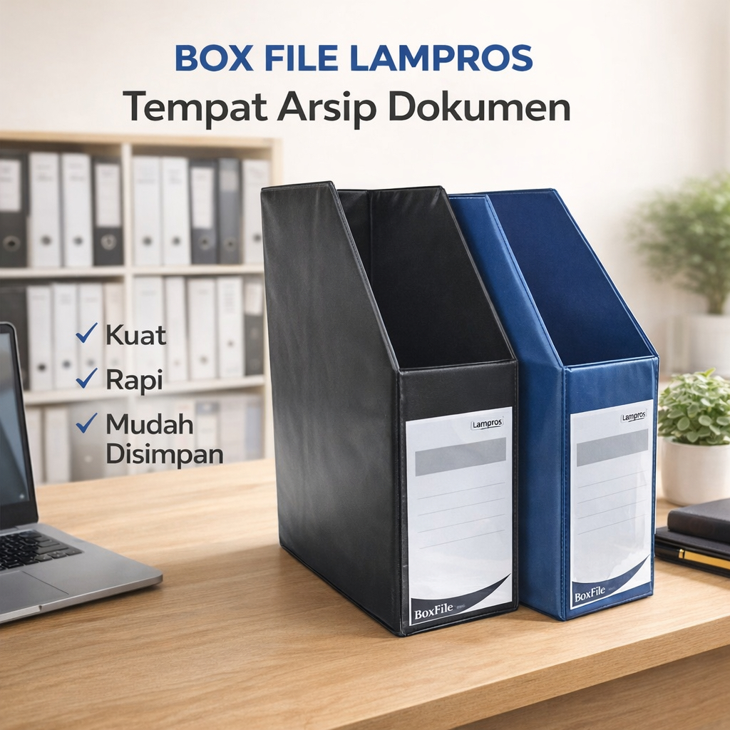 Box File Lipat Karton Tebal (Lampros)