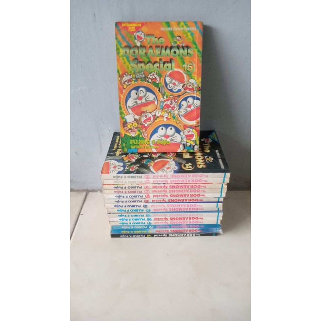 Komik Doraemon Special FullSet tamat 1-15 original preloved set ke 4