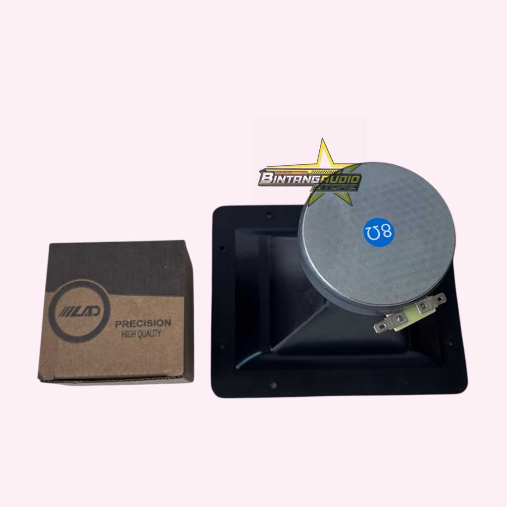 Paket Corong Horn Twiter 15x19 Plastik + Driver Twiter LAD LD 2543 Original