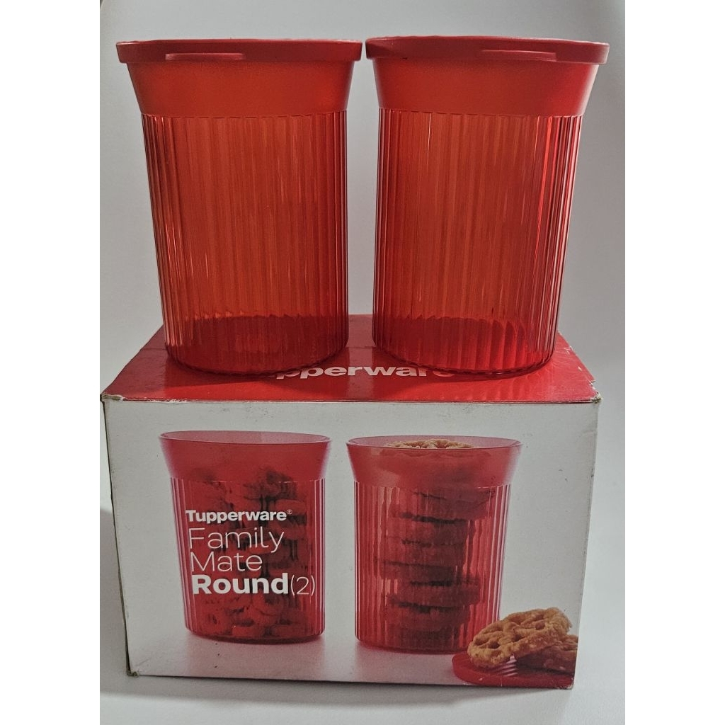 Tupperware Family Mate Round set