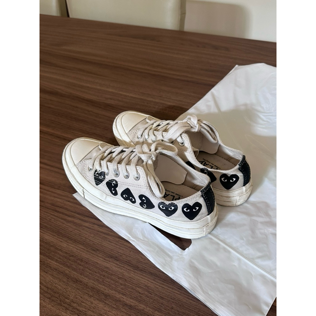 Preloved CDG x Converse Multi Heart