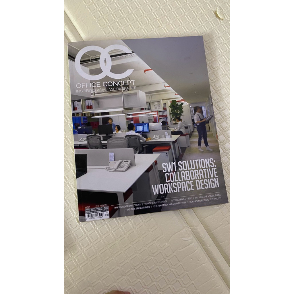 preloved majalah arsitektur dan interior | cubes H+R office concept