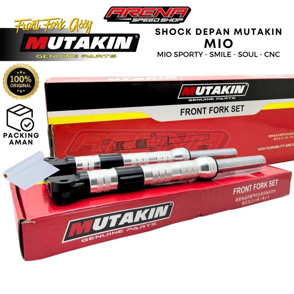 MUTAKIN Front Fork CNC Mio - Shock Depan Mio Sporty Smile M3 Mio J Original Mutakin Malaysia