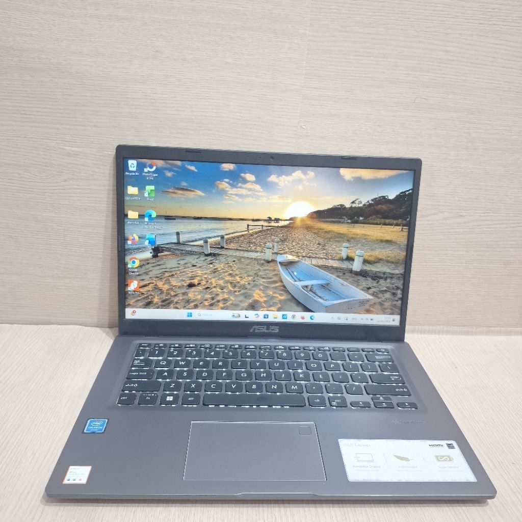 742. Asus Vivobook x415EA Intel Celeron N4020|Laptop murah