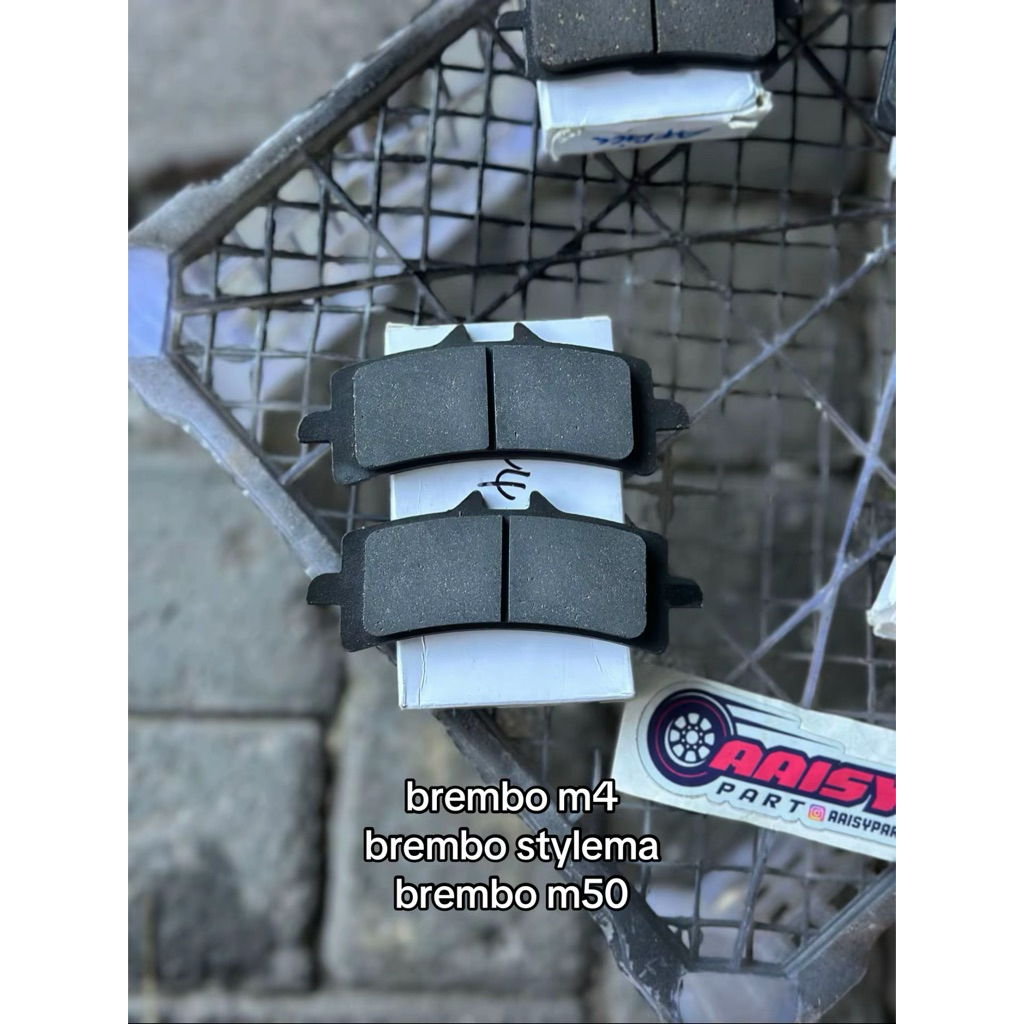 kampas depan kaliper brembo m4 brembo m50 brembo stylema