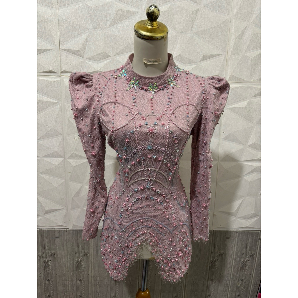 model Trivela baju kebaya pager ayu/wisuda/bridesmaid/kebaya/kondangan/tunangan