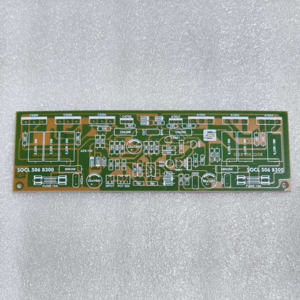 PCB Driver SOCL 506 Model B500 Power Amplifier