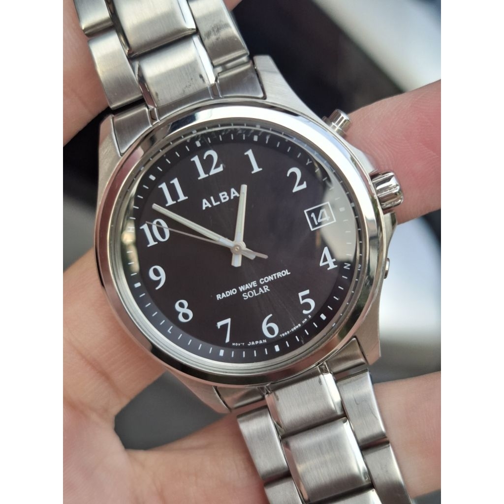 jam alba radio wave control solar