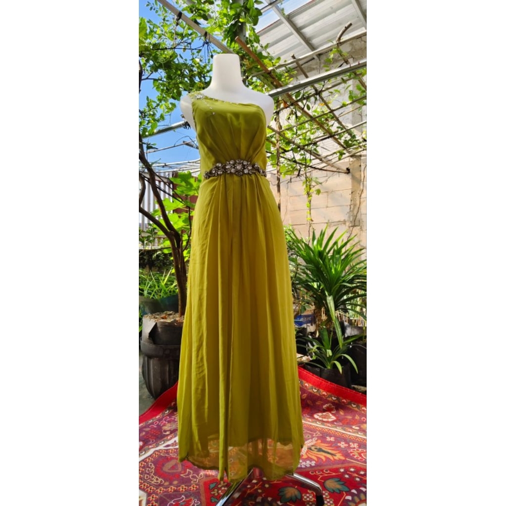Dress/Gaun Pesta Fairy Hijau - Party - Photoshoot - Brithday - Bridesmaid - Kondangan