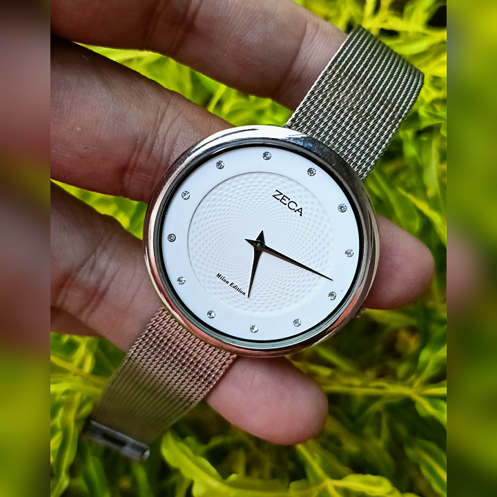ZECA MILAN EDITION SILVER Watch Original Second | Jam Tangan Pria Preloved