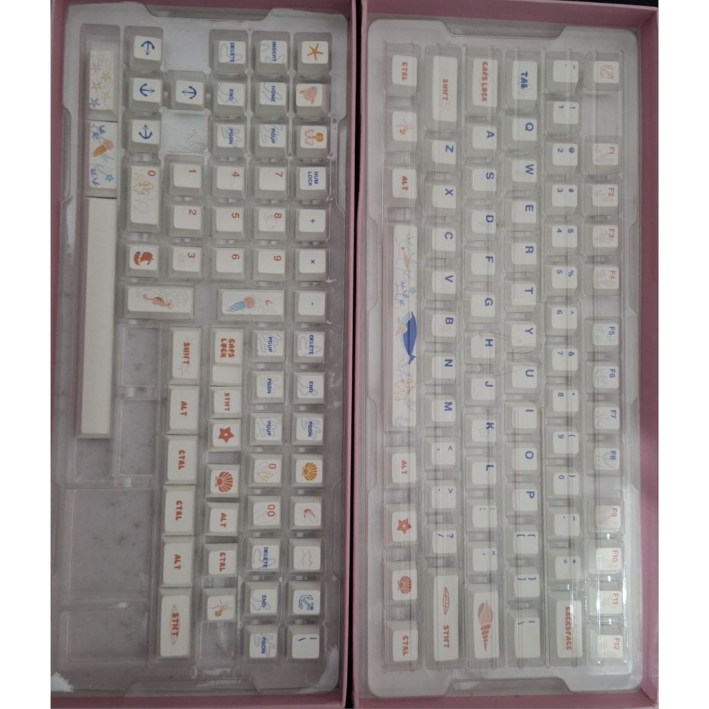 Keycaps KBDfans Ocean Theme PBT - Mechanical Keyboard Keycaps