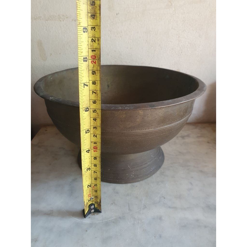 bokor kuningan antik