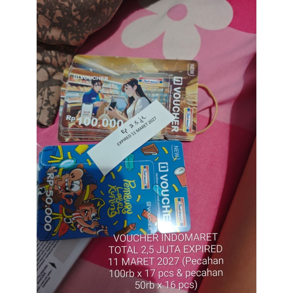 VOUCHER INDOMARET 100RB EXPIRED 11 MARET 2027