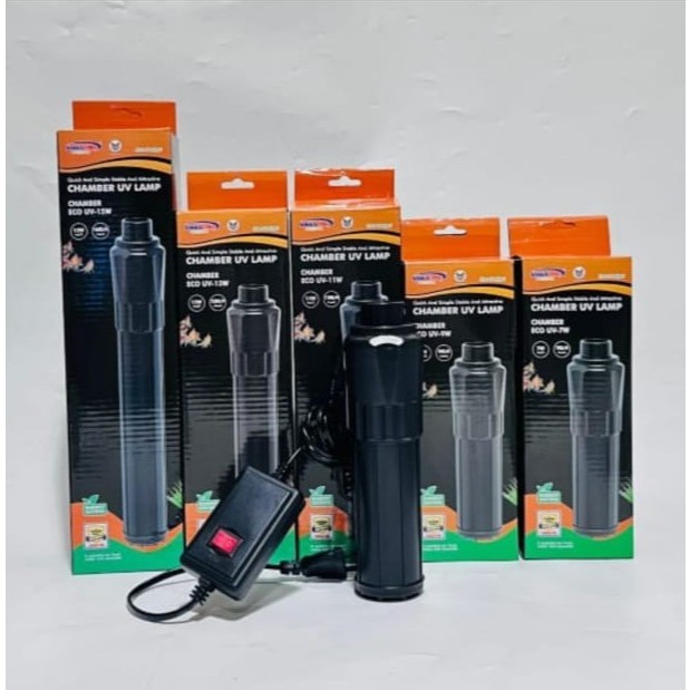Lampu UV Anti Lumut Sakkai Pro Chamber UV 9 Watt, 11 Watt, 13 Watt Lampu Ultraviolet Chamber