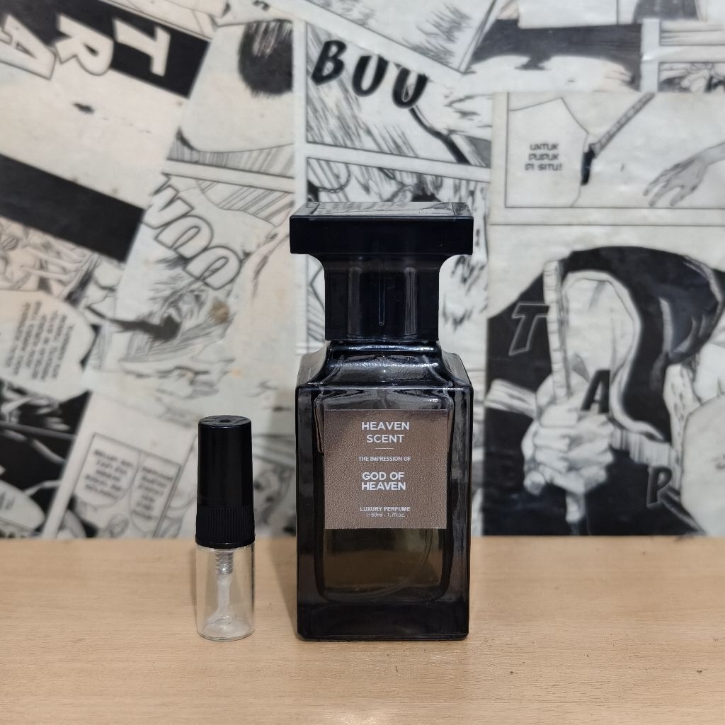 Decant Parfume Heaven Scent God Of Heaven / Santal 33 1ml 2ml Original 100% Heaven Scent