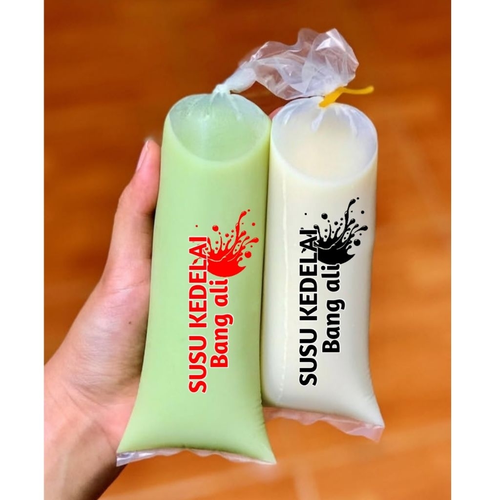 plastik susu kedelai,plastik es lilin custom sablon plastik+sablon