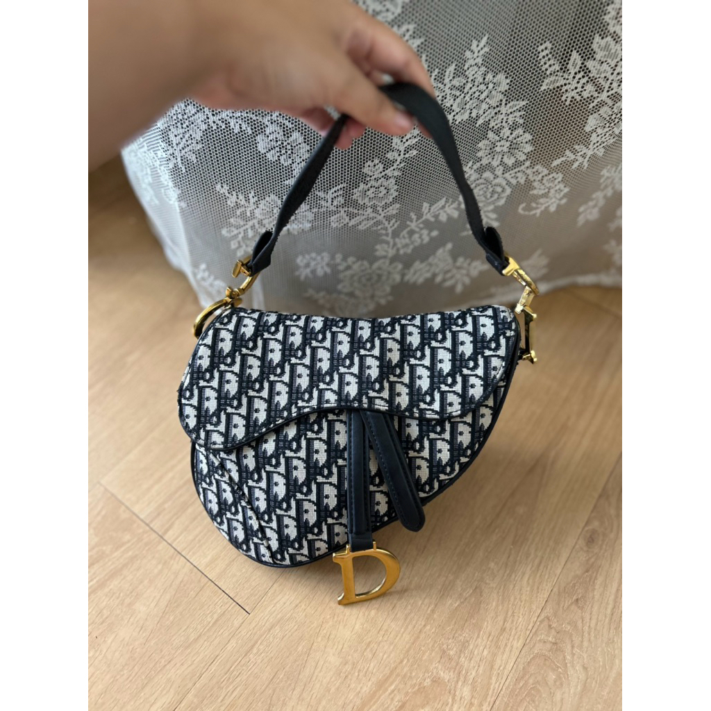Preloved Christian Dior Saddle Bag
