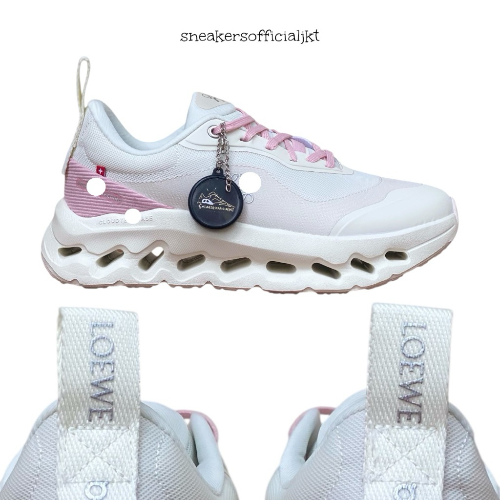 On x LOEWE Cloudtilt Sneakers Original Luxury - Sepatu On Running x Loewe Pria Wanita Premium Bonus 