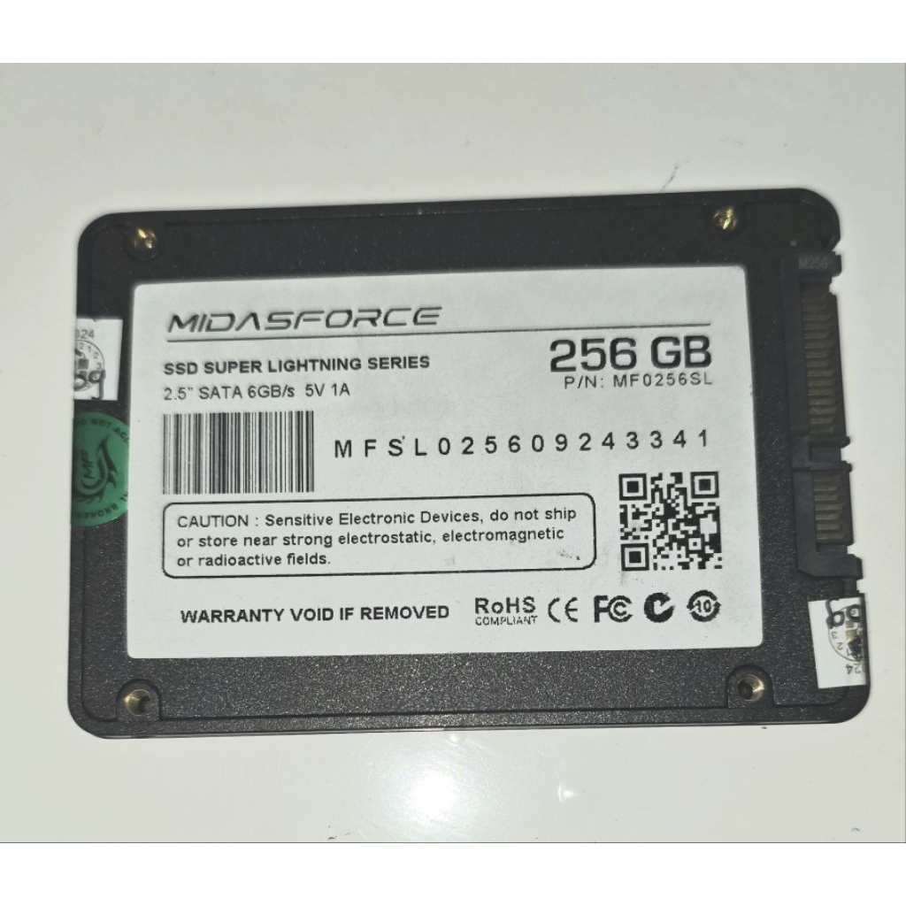 SSD Midasforce 256GB
