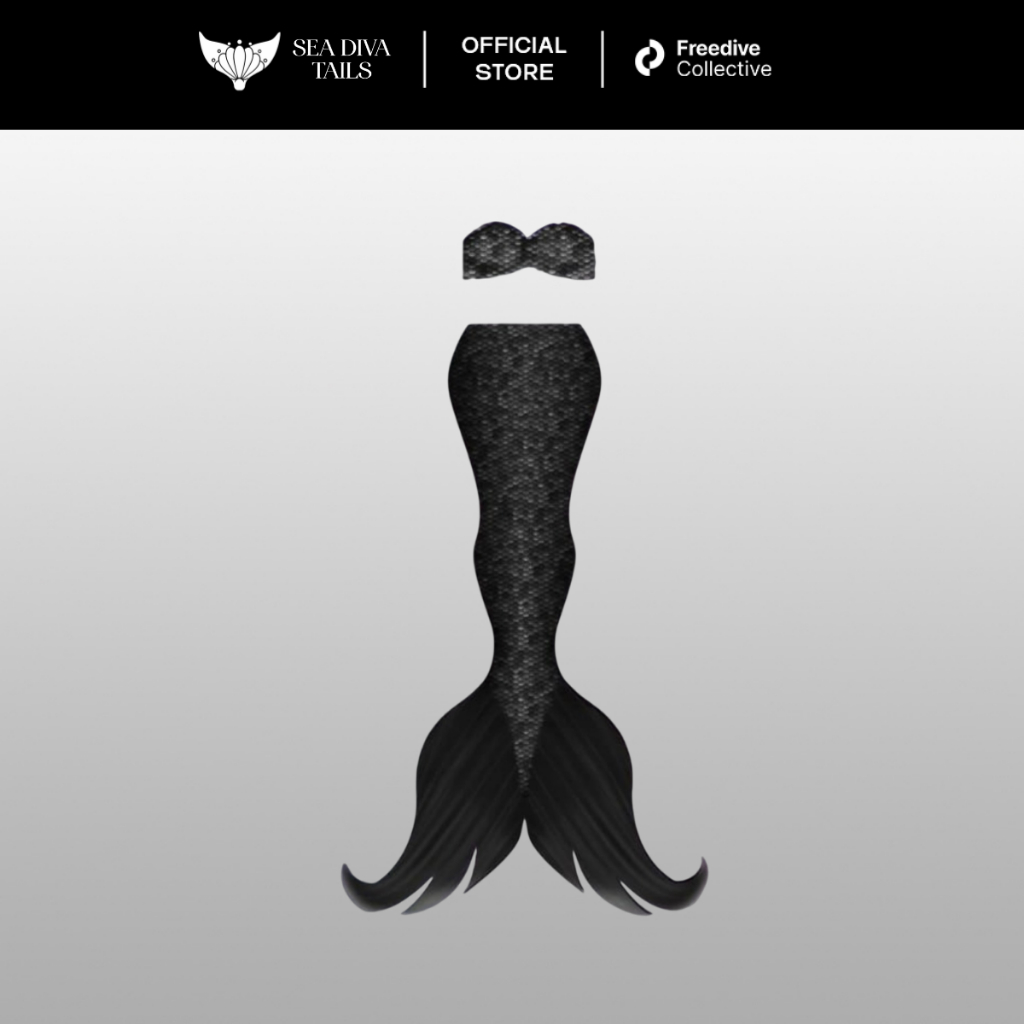 Sea Diva Tails Mermaid Tail Ursula Series / Kostum Duyung Dewasa Anak