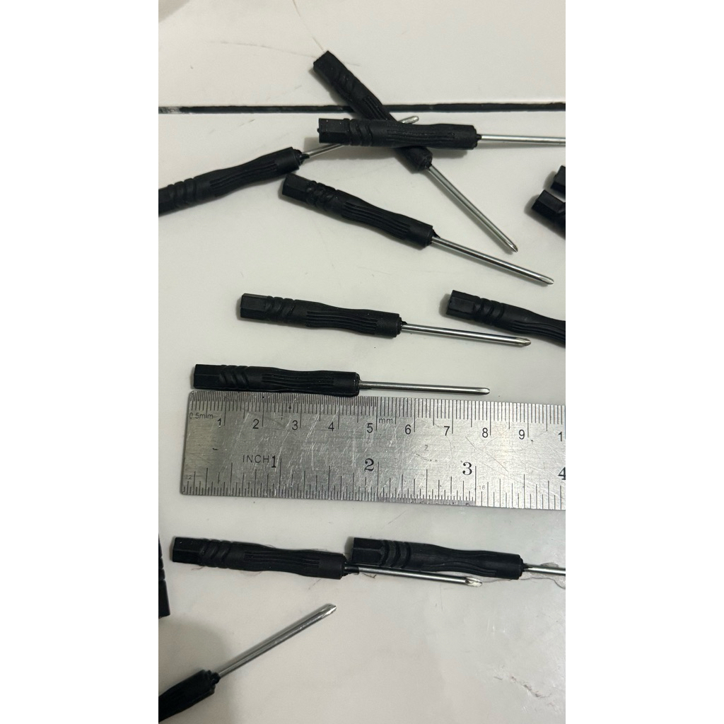 Obeng Kecil Reparasi Stick Game Smartphone Jam Serbaguna Obeng Kembang Plus Kecil