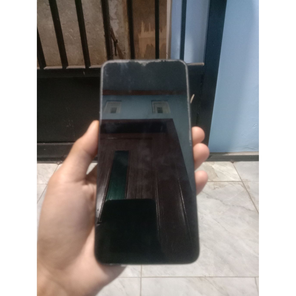 LCD TOUCHSCREEN+FRAME XIAOMI REDMI 9A MINUS BAGIAN ATAS SAMA PINGGIRAN NYA LCD ORIAN SENTUHAN AMAN T