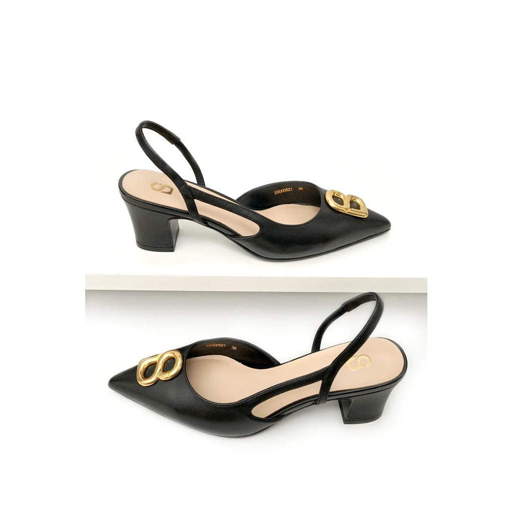 NEW KYLIE MID HEELS BUTTONSCARVES 38