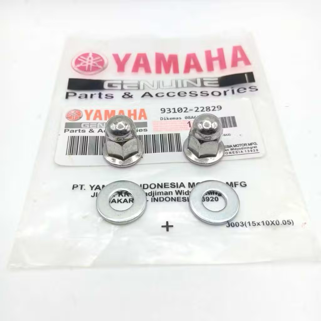 2 Set Mur Knalpot YAMAHA Mio Aerox Nmax Lexi Jupiter Vega Mur Topi Knalpot YAMAHA Anti Selek Harga 2