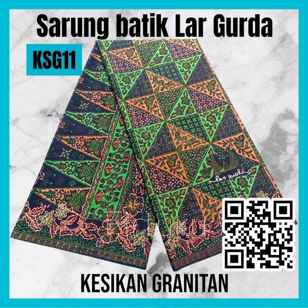 Sarung batik Lar Gurda Granitan_KSG11