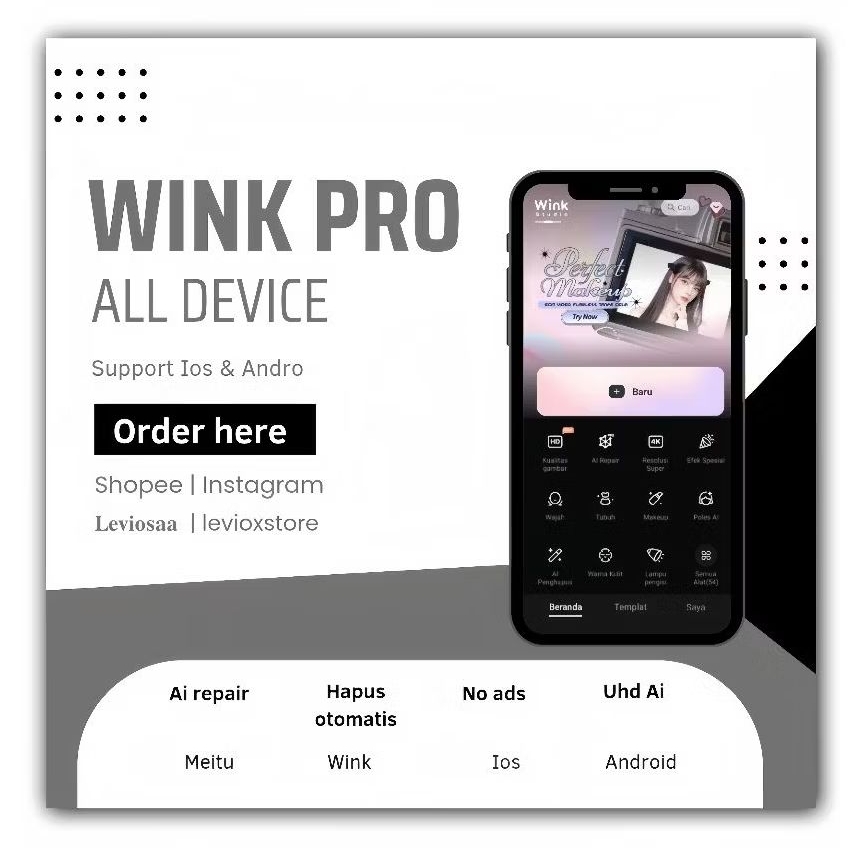 WINK FOR IOS - ANDROID [ legall ] READY YY 7D